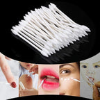 800 Count Precision Tips Cotton Swabs 3" Double Pointed Tip Ear Swabs - Image 6