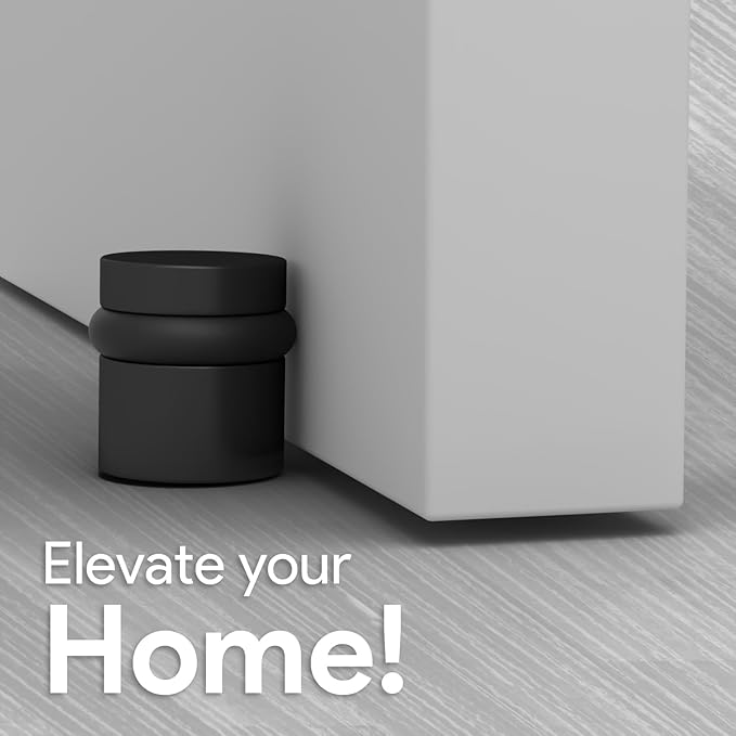 Mega Handles Square Floor Door Stopper, Quickly Installed Wall Protector Stopper - Image 6
