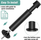 KOLAKO Black Door Stops, 4 Pack Door Stoppers - Image 3