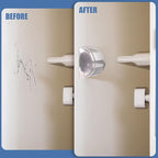 Qunclay 8 Pieces Floor Door Stopper No Drill Shower Door Stopper Self Adhesive - Image 3