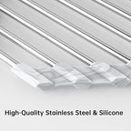 Tomorotec Marble Triangle Roll-Up Dish Drying Rack - Image 2