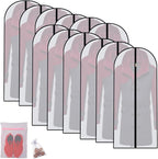 Hanging Garment Bag Suit Bags for Closet Storage Garment Bags for Hanging by HomeClean
