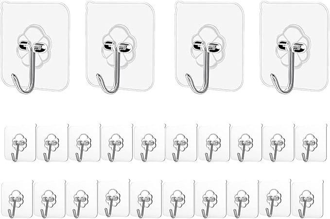 Adhesive Hooks Kitchen Wall Hooks by Elegana