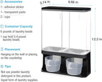 Conworld Laundry Detergent Dispenser, Wall-Mounted Scent Booster Beads Dispenser - Image 3