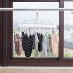 Foldable Clip Hangers with 26 Drying Clips, Underwear Hanger with Clips - Image 6