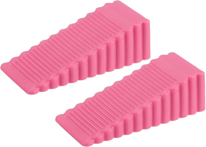 uxcell 2 Pcs Door Stoppers for Bottom of Door, 28mm/1.10 Inch Door Stops by uxcell