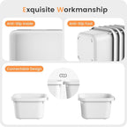 【】 【】 White Drawer Organizer, Makeup organizer, 【Holds 177 - Image 7