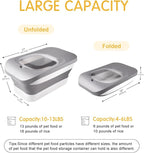 13 Lbs Dog Food Container, Collapsible Dog Food Storage Container - Image 2