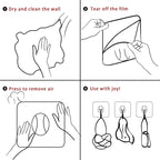 Heavy Duty Adhesive Wall Hooks - Image 6