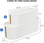FABROK 2 Pack Cable Management Box, Cord Organizer Box - Image 2