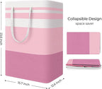 StorageRight Large Collapsible Laundry Basket Hamper - Image 2
