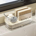 Sponge Holder for Kitchen Sink, Countertop Sink Caddy for Sponges, Brush & by Unknown