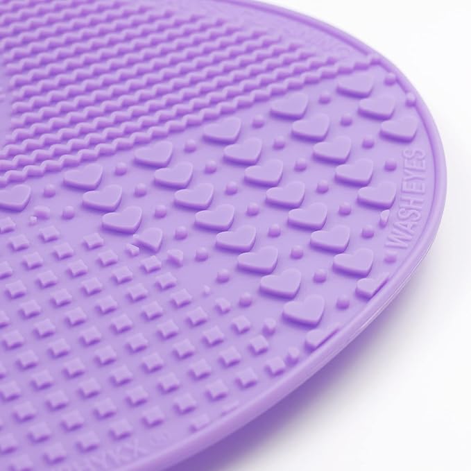 Makeup Brush Cleaner Mat Silicone Brush Cleaning Mat Big Size Make Up Brush - Image 5