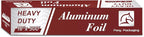 Aluminum Foil Heavy Duty 18 inch Wide, 500 FT Heavy Duty Food Safe Foil Wrap by PonyPackaging