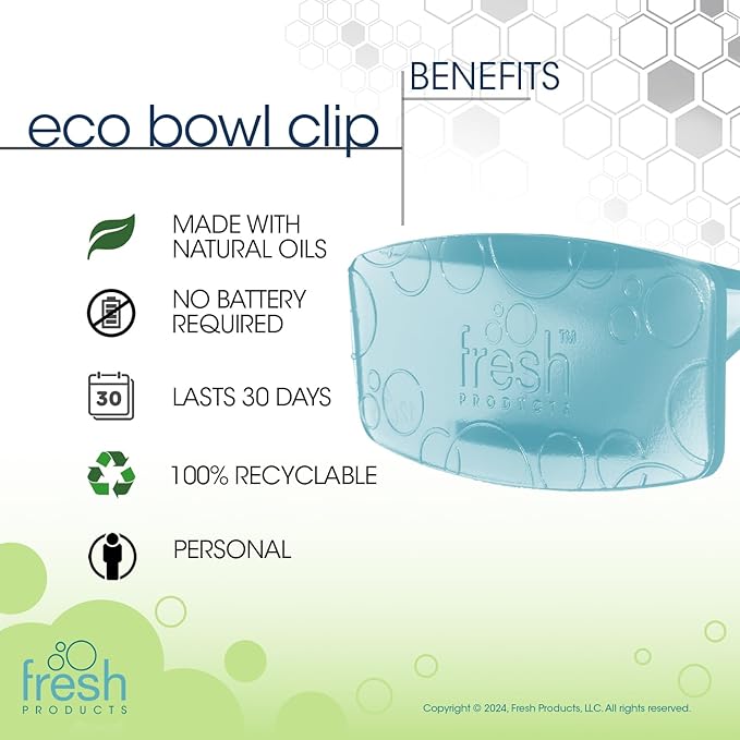 Fresh Products Eco Bowl Clip Air Freshener Versatile Design Toilet Freshener - Image 4