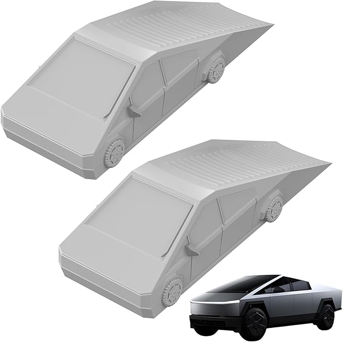 2Pc Funny Tesla Cybertruck Door Stoppers by AIMAXINKE