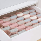 Poeland Drawer Divider Organizer Adjustable DIY Grid Honeycomb Drawer Divider - Image 3