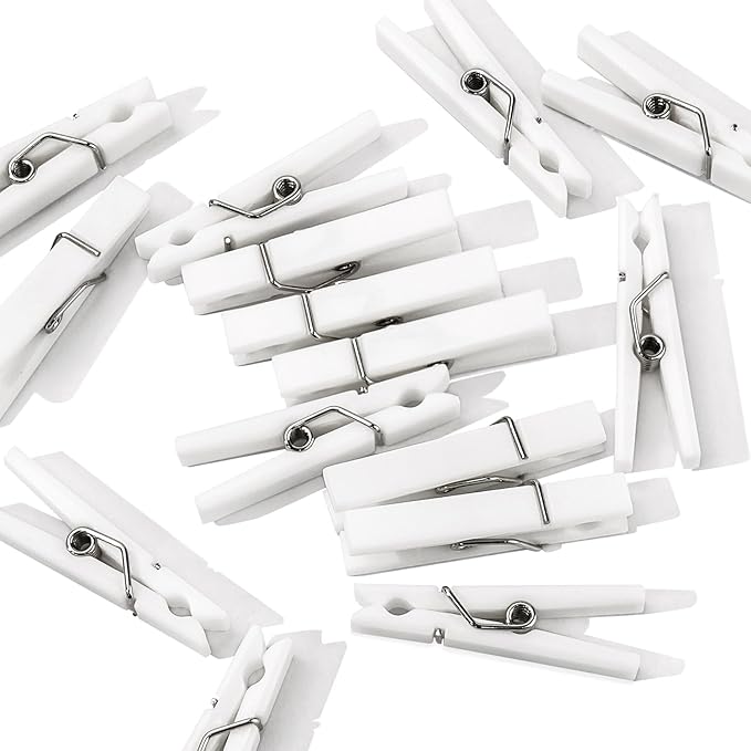 60 Baby Shower Clothespin Games Mini Clothes Pins 1.4 inch by JUXINDAZYF