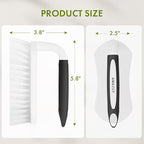 Amazer Scrub Brush for Cleaning Comfort Grip Shower Scrubber Stiff Bristles - Image 2