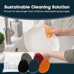 Silicone Sponge Dish Scrubber - Image 6
