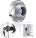 Blulu Concave Wall Door Stopper Door Bumper Stainless Steel Wall Protector - Image 5