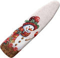 ZDCUSTOM X-Mas Snowman Ironing Board Cover Merry Christmas 52"x13" Iron Board by Unknown