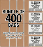 Aluf Plastics - RL-3036XH 20-30 Gallon Trash Can Liners - 30" x 36" - Thick 1.5 - Image 8