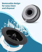 Universal 3 in 1 Kitchen Sink Drain Strainer Stopper Combo, Anti-Clog and Easy - Image 4