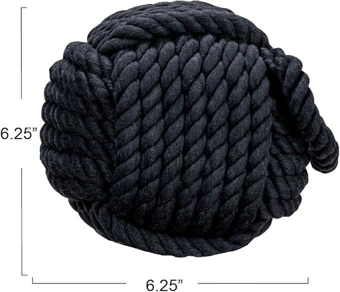 Nautical Rope Knot Decorative Cotton Door Stop - Image 7