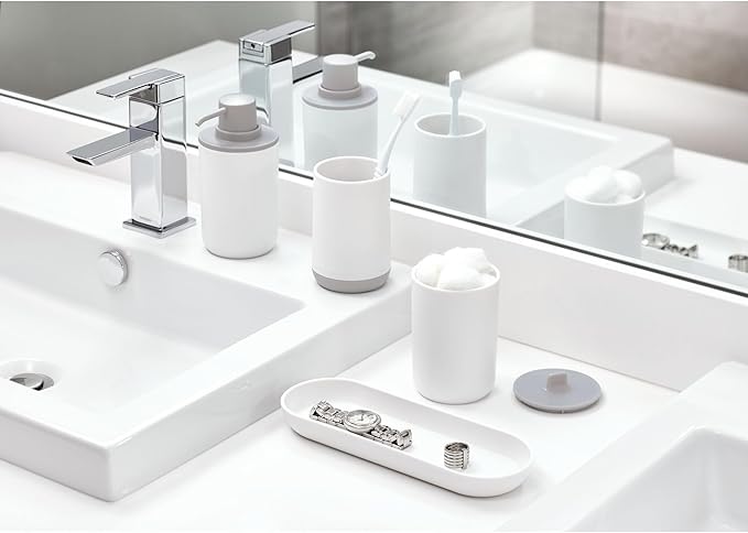 iDesign Toothbrush Holder for Normal Toothbrushes, Spin Brushes, and Toothpaste - Image 7