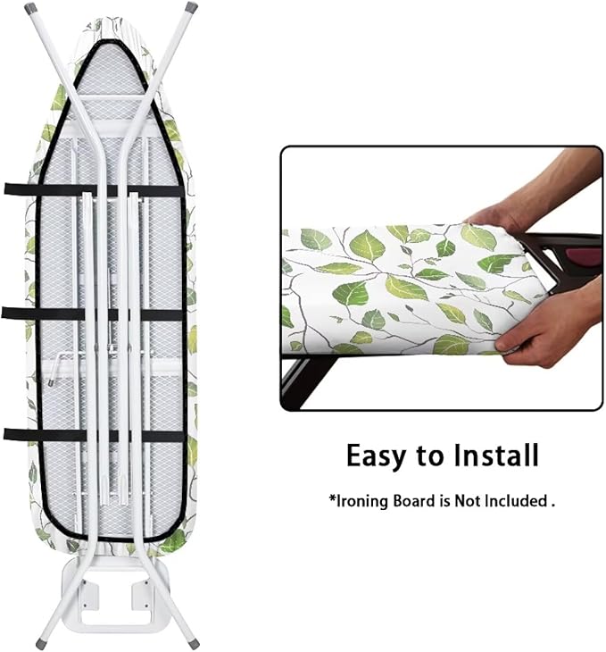 Large Ironing Board Cover, Ironing Mat, Iron Board Cover, Leaf Ironing Board - Image 4