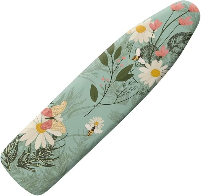 Daisy & Bee Ironing Board Cover and Pad Standard Ironing Board Cover by Darisoco
