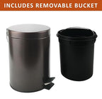 Stainless Steel Small Trash Can - Image 3