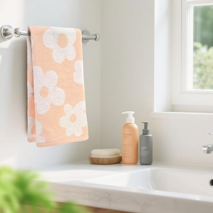 Jacquotha Floral Hand Towels for Bathroom - Image 8