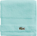 Lacoste Heritage 100% Supima Cotton Wash Cloth, Premium Super Soft Bath Towel by LACOSTE