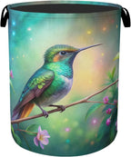 Hummingbird Laundry Basket by Gearsly