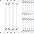 16 Pcs Bed Sheet Straps Sets-2 Style Adjustable Bed Sheet Fasteners Holders by Unknown