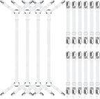 16 Pcs Bed Sheet Straps Sets-2 Style Adjustable Bed Sheet Fasteners Holders by Unknown