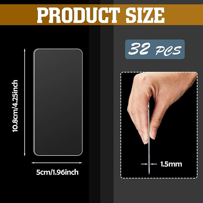 Yookeer 32 Pack 4.25 x 2 In Drawer Dividers - Image 2
