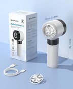 BEAUTURAL Fabric Shaver and Lint Remover, Rechargeable Electric Sweater Shaver - Image 7