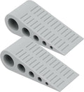 1.9 Inches Heavy Duty Door Stopper, 2 Pack Rubber Door Stop, Door Stoppers by Optish