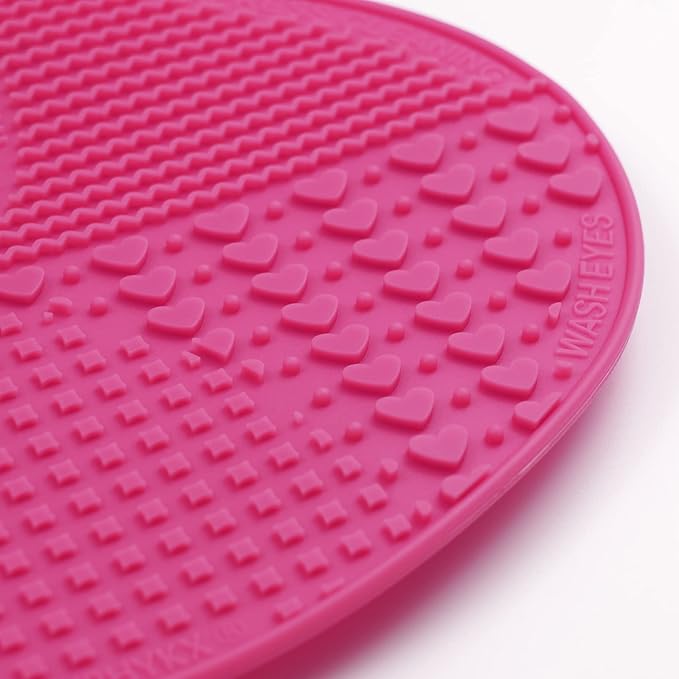 Makeup Brush Cleaner Mat Silicone Brush Cleaning Mat Big Size Make Up Brush - Image 5