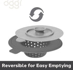 OGGI Silicone Sink Strainer & Stopper Set- Great Kitchen Sink Strainer - Image 6
