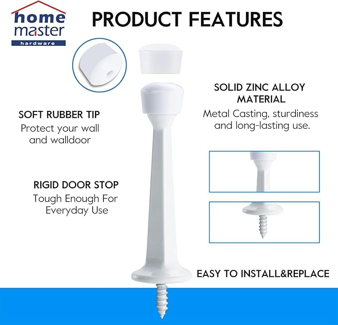 HOME MASTER HARDWARE 3" Door Stopper - Image 4
