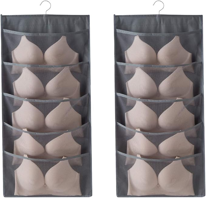 Enlarged Closet Hanging Bra Organizer by Bseash
