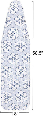 Household Essentials Deluxe Ironing Board Cover, Magic Rings - Image 4