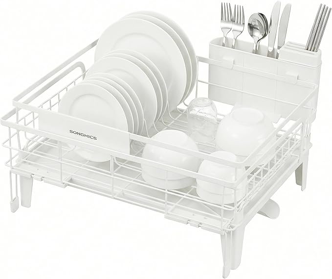 SONGMICS Dish Drying Rack, Kitchen Dish Rack by SONGMICSbySONGMICSHOME