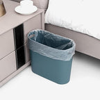 rejomiik Small Trash Can, Slim Garbage Can Plastic Waste Basket - Image 5