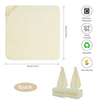SINLAND Microfiber Facial Cloths Fast Drying Washcloth 12inch x 12inch - Image 2