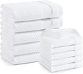 Homaxy Kitchen Towels and Dishcloths Set, 12 x 12 and 13 x 28 Inches, Super by Homaxy